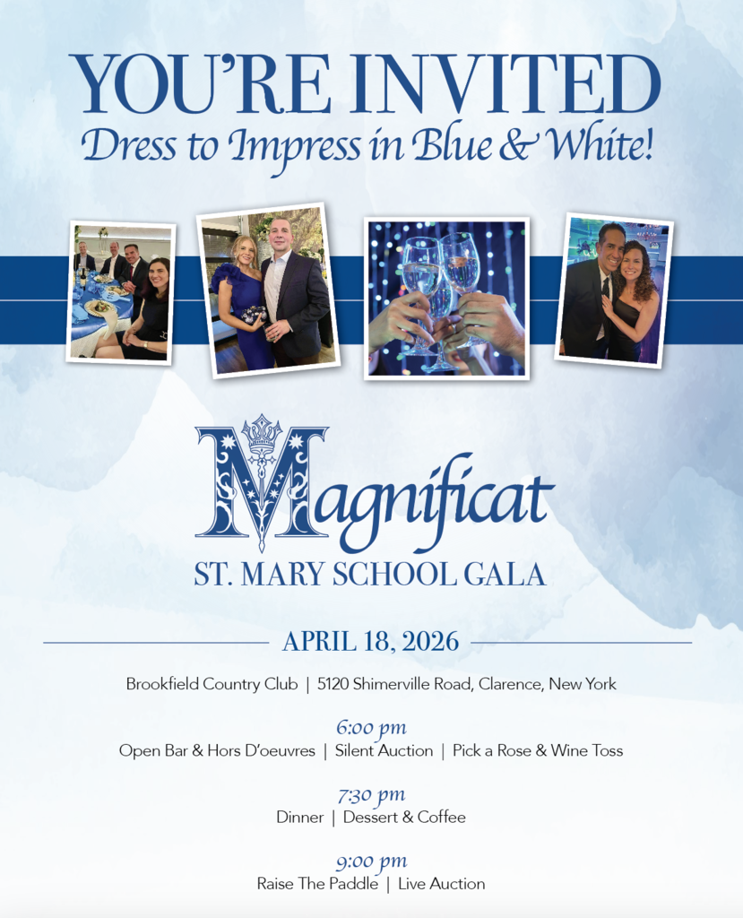 Magnificat St. Mary School Gala Invitation