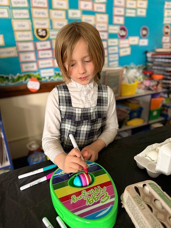 grade 2 Easter party