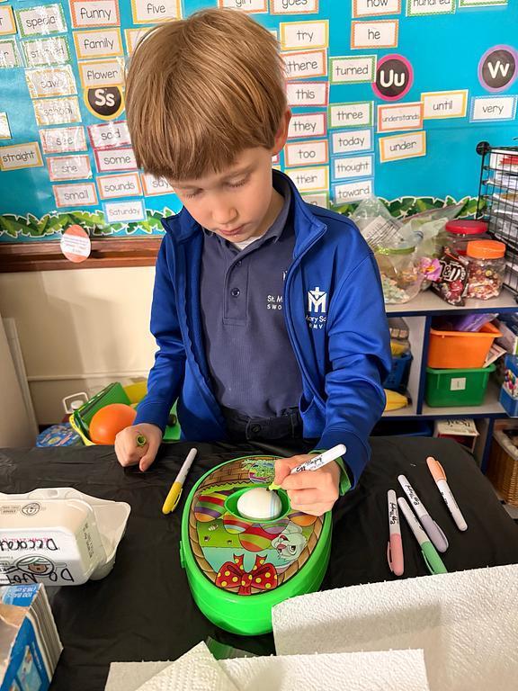 grade 2 Easter party