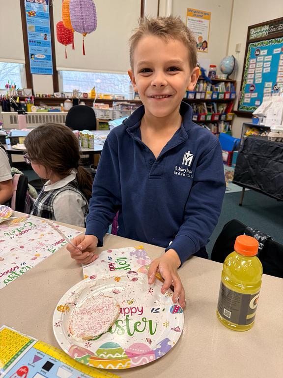 grade 2 Easter party