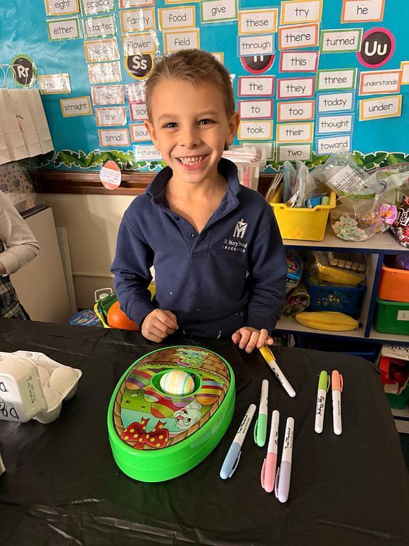 grade 2 Easter party