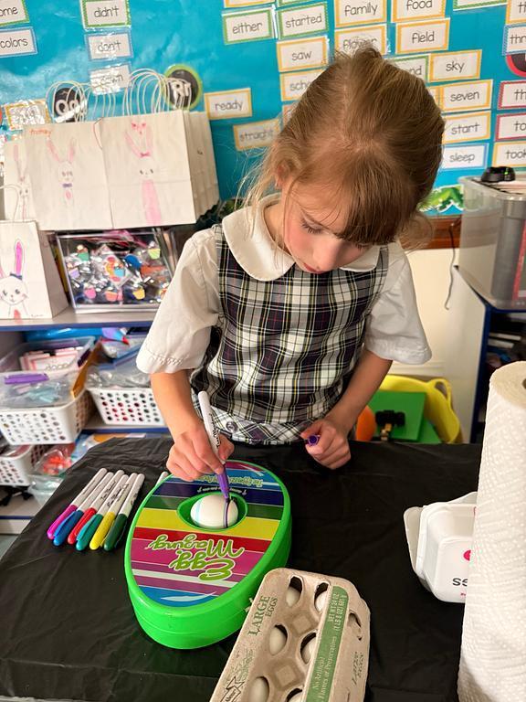 grade 2 Easter party