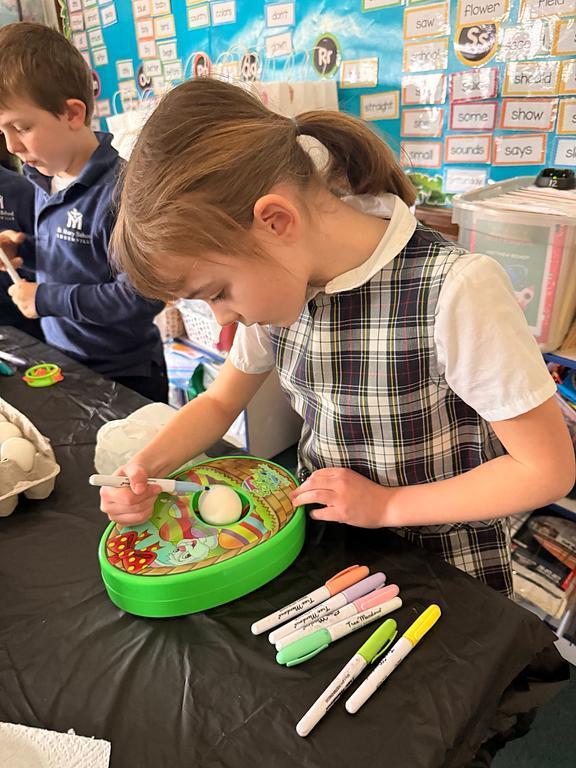 grade 2 Easter party