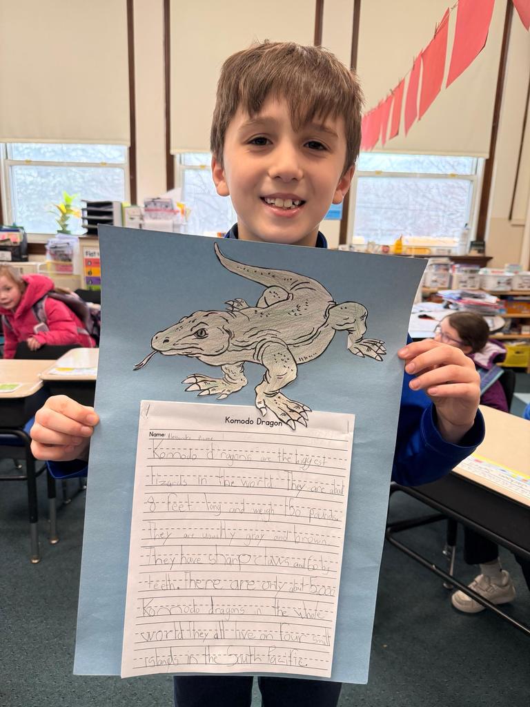 grade 2 animal reports