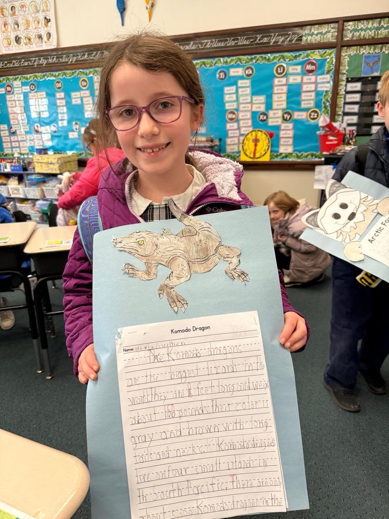 grade 2 animal reports