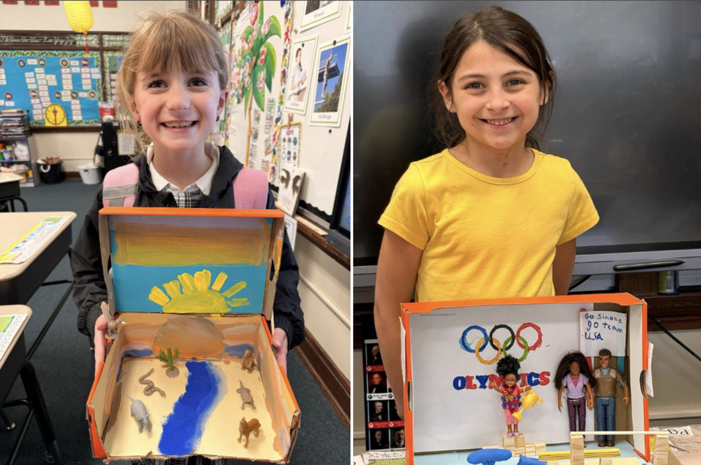 grade 2 dioramas