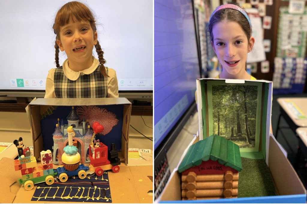 grade 2 dioramas