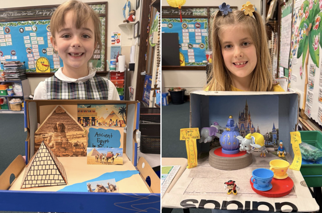 grade 2 dioramas