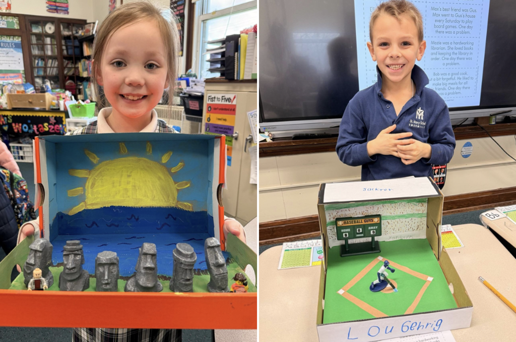 grade 2 dioramas