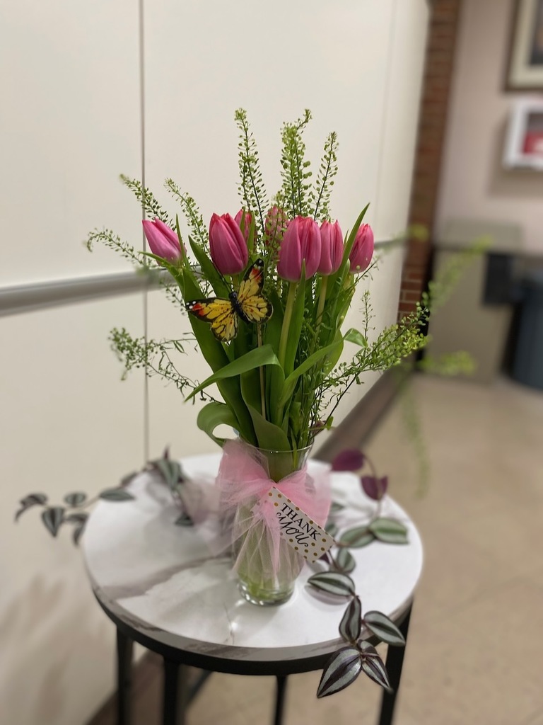 flowers around SMS