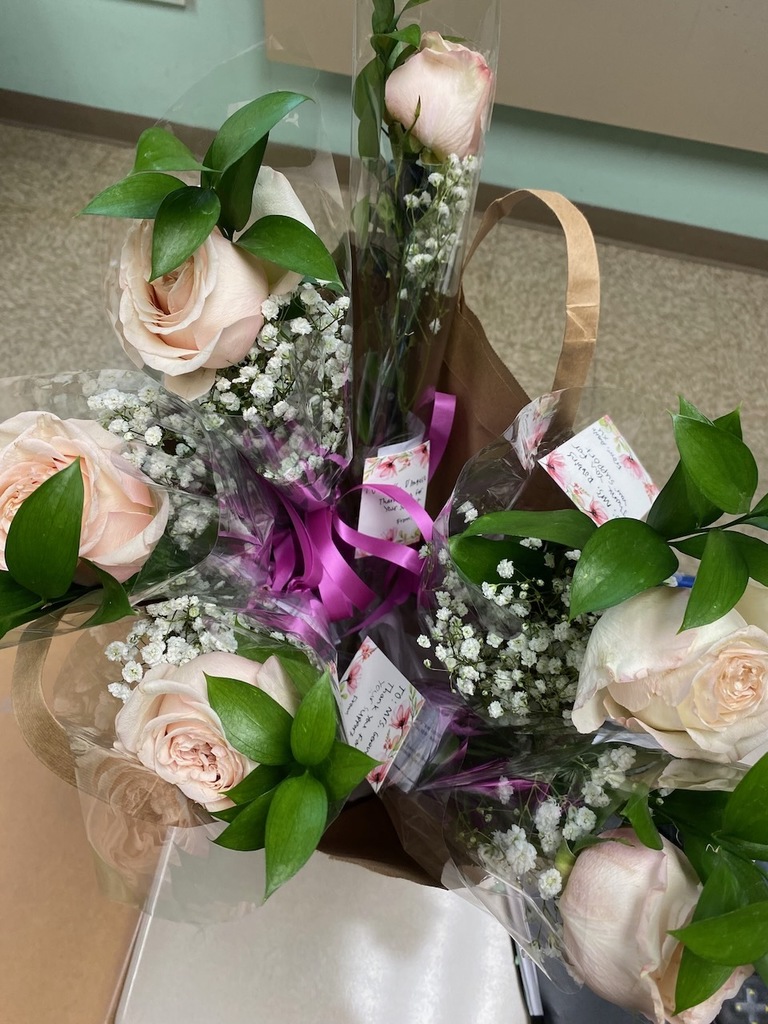 flowers around SMS
