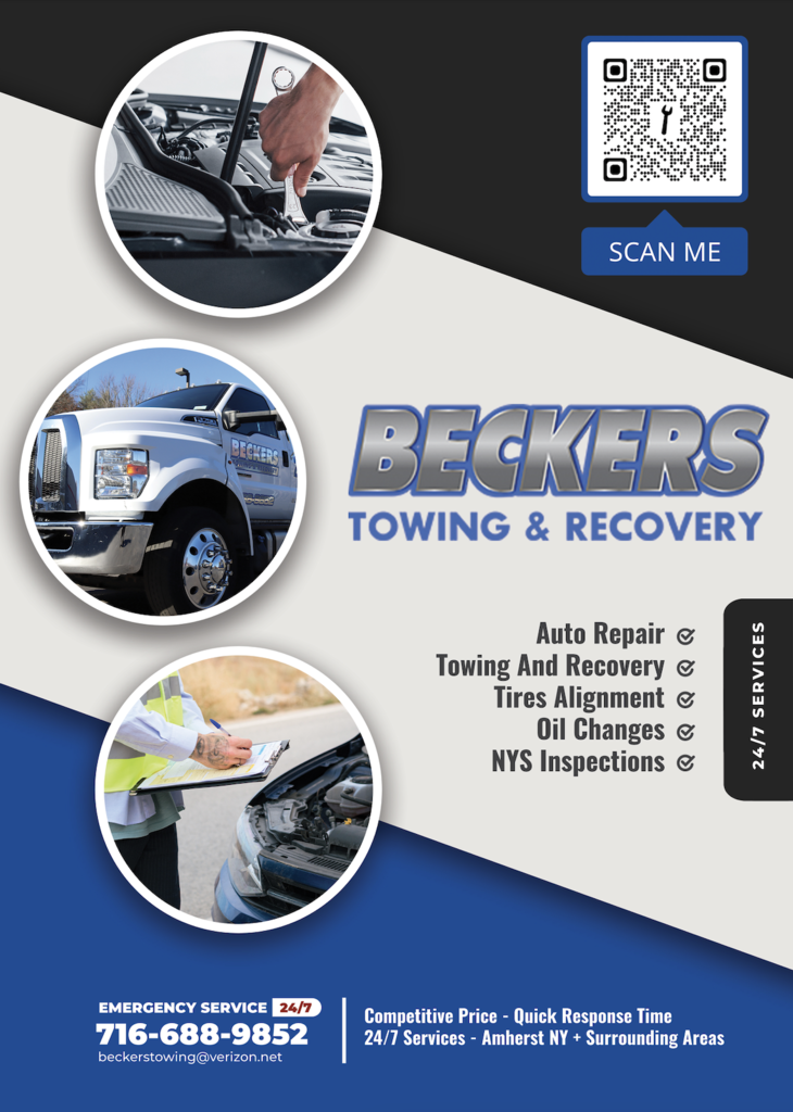Thrones Sponsor, Becker's Towing