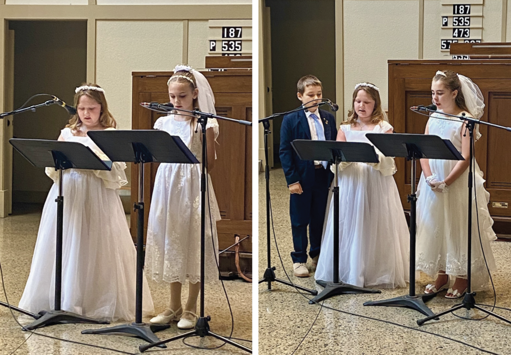 First Communion School Mass