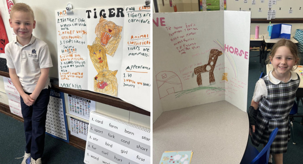 Grade 1 Animal Projects