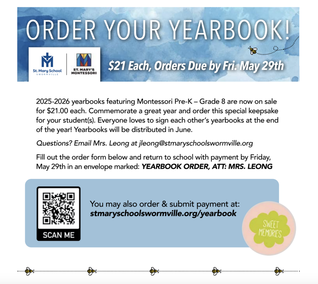 2026-6 Yearbook Order Flyer