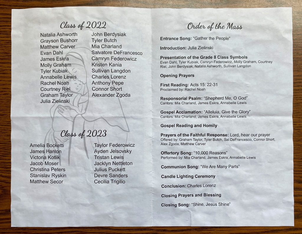 Class of 2022 memorabiliaClass of 2022 memorabilia