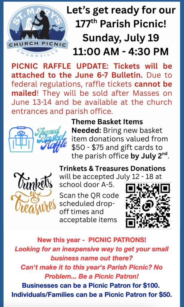 St. Mary's Parish Events