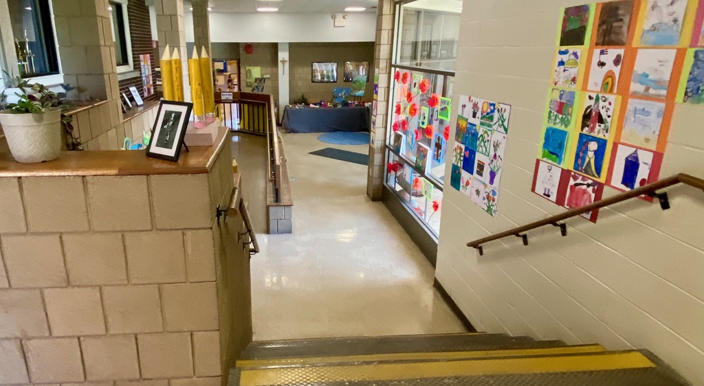 student artwork that will be displayed in an upcoming artshow