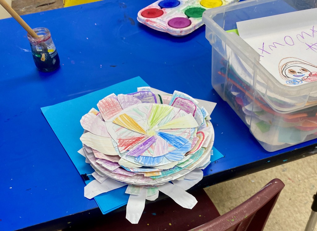 student artwork that will be displayed in an upcoming artshow