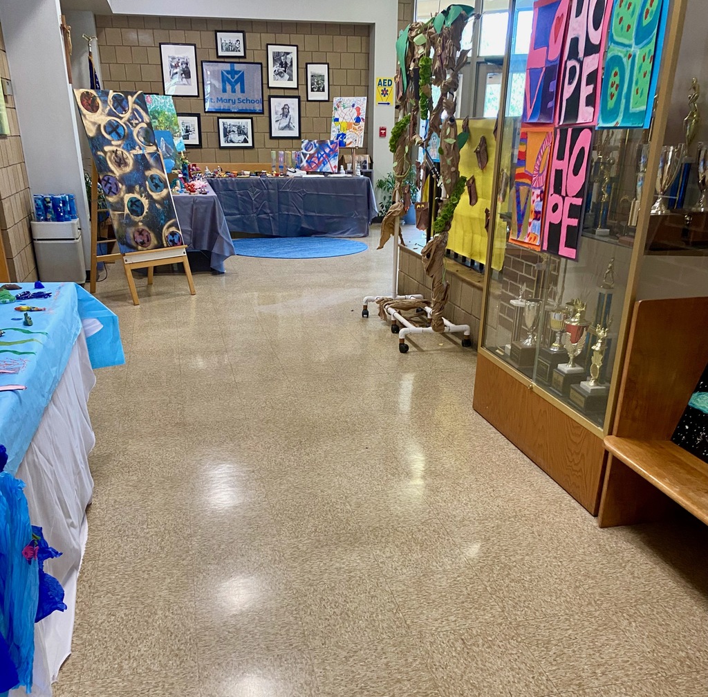 student artwork that will be displayed in an upcoming artshow