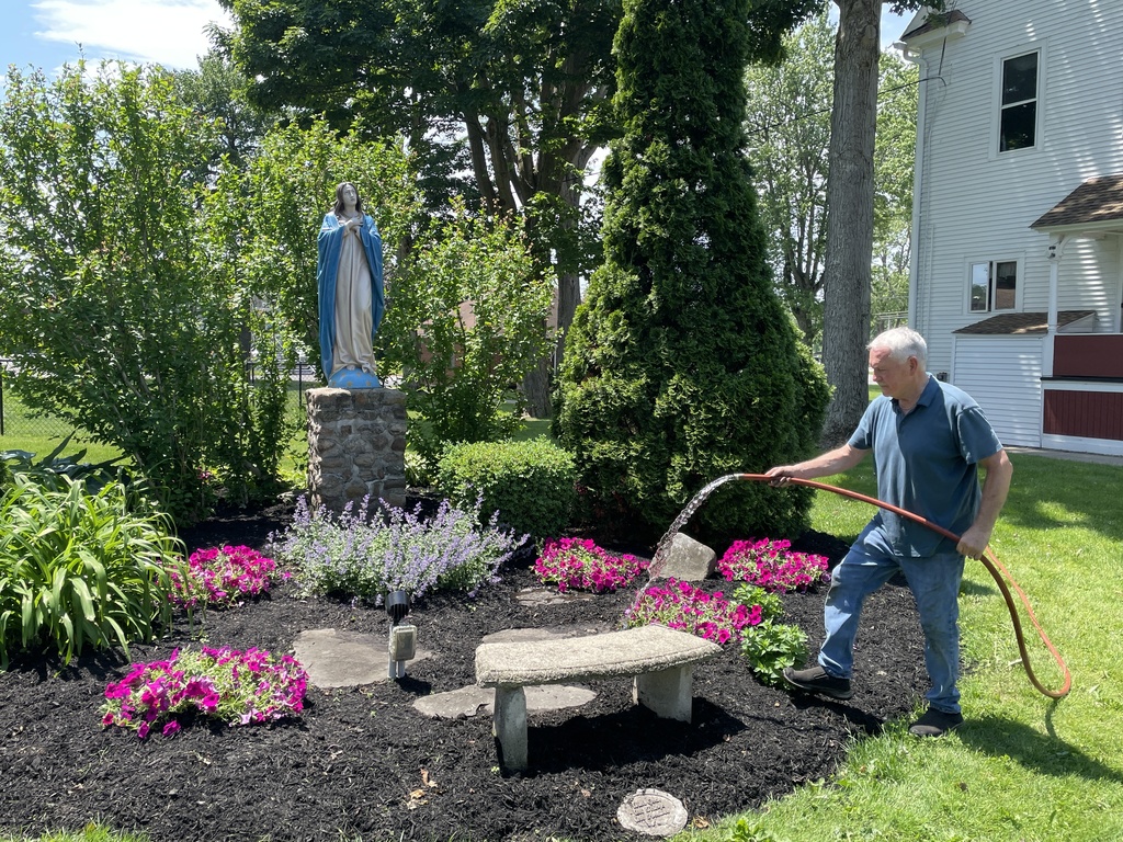 St. Mary's Swormville gardens