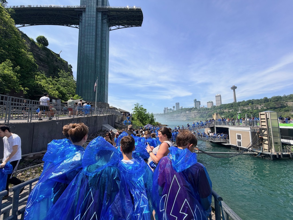 Grades 6 & 7 field trip to Niagara Falls, Maid of the Mist