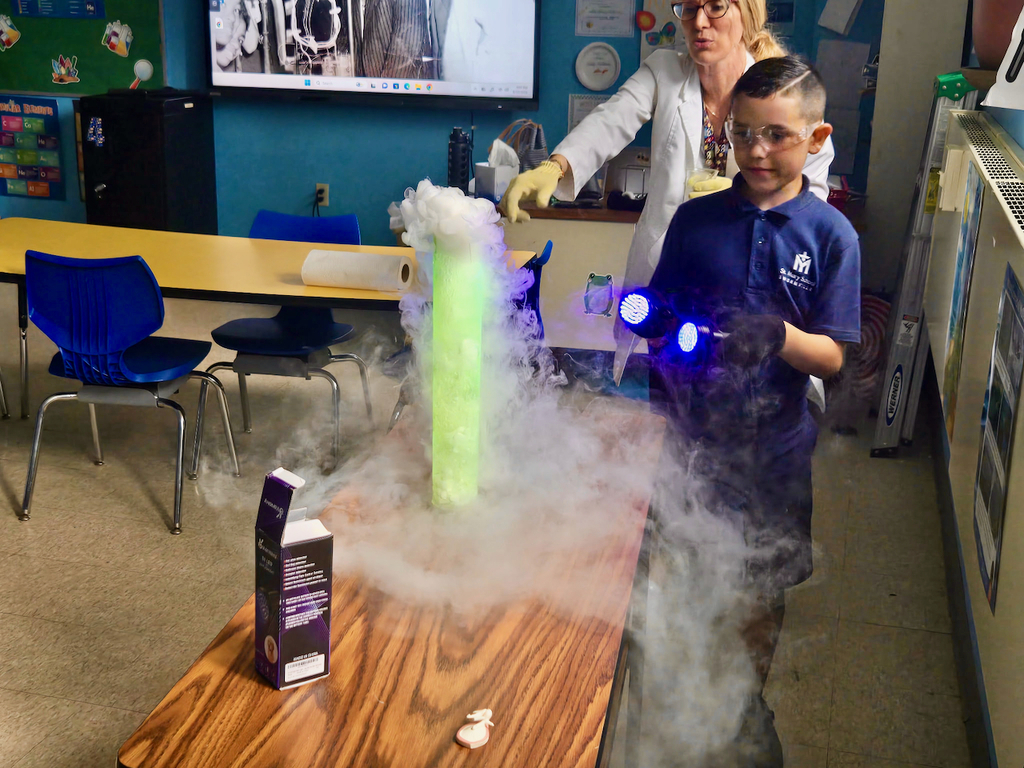 dry ice party