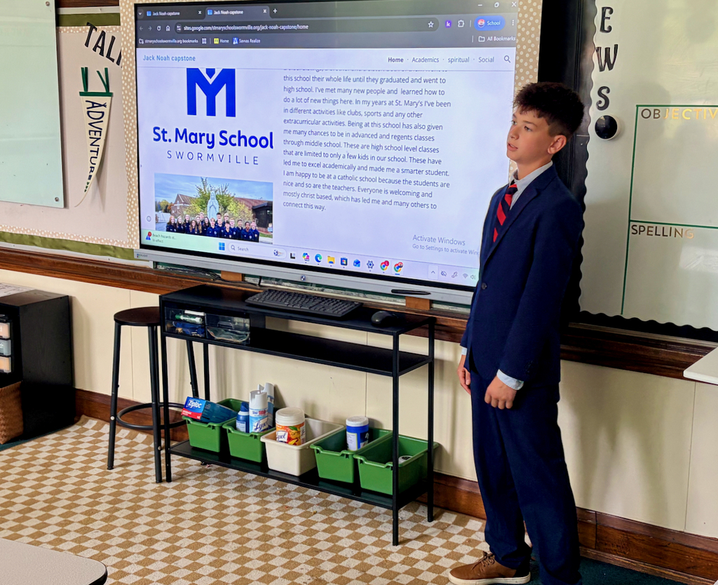 Grade 8 Capstone Presentations