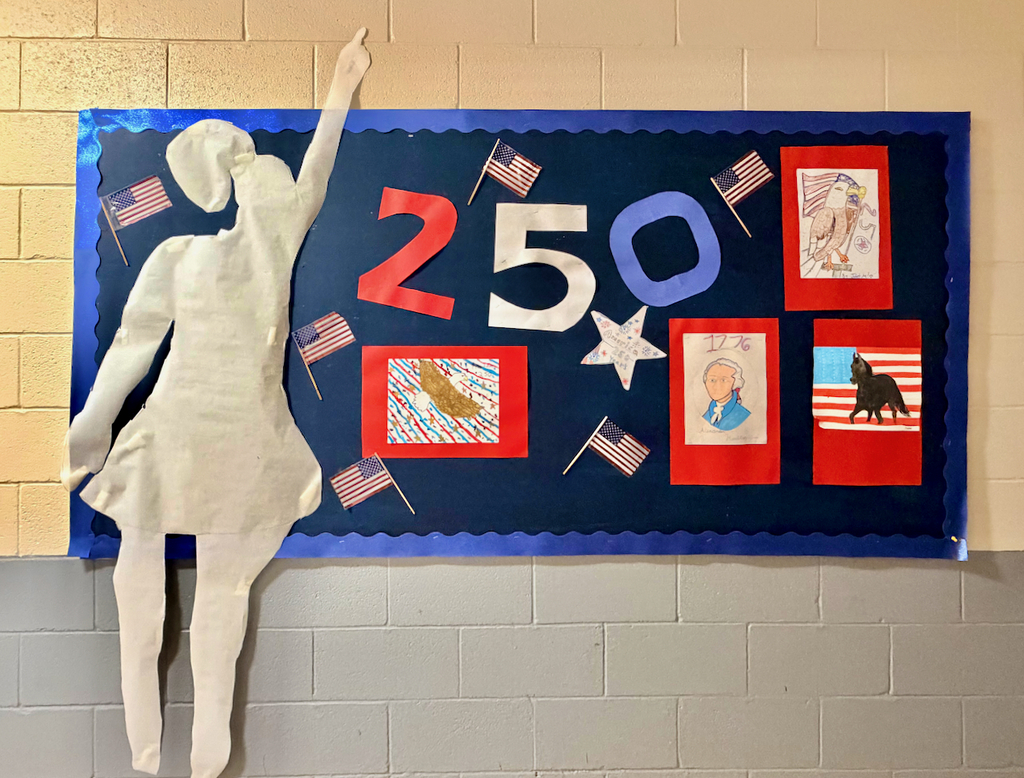 patriotic student artwork