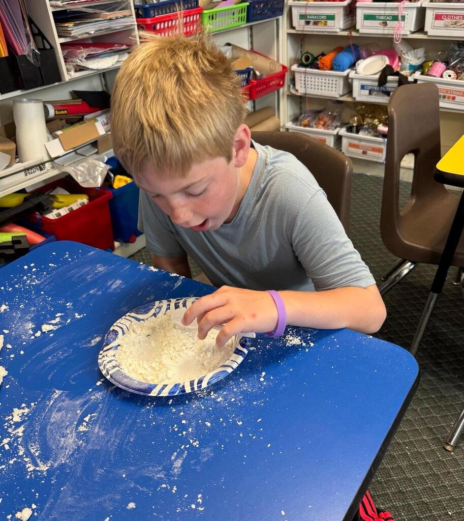 making snow