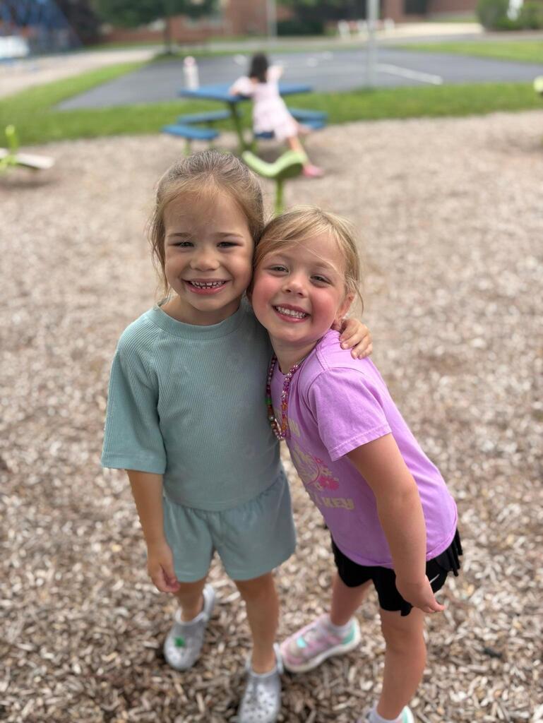 children having fun playin on a playground