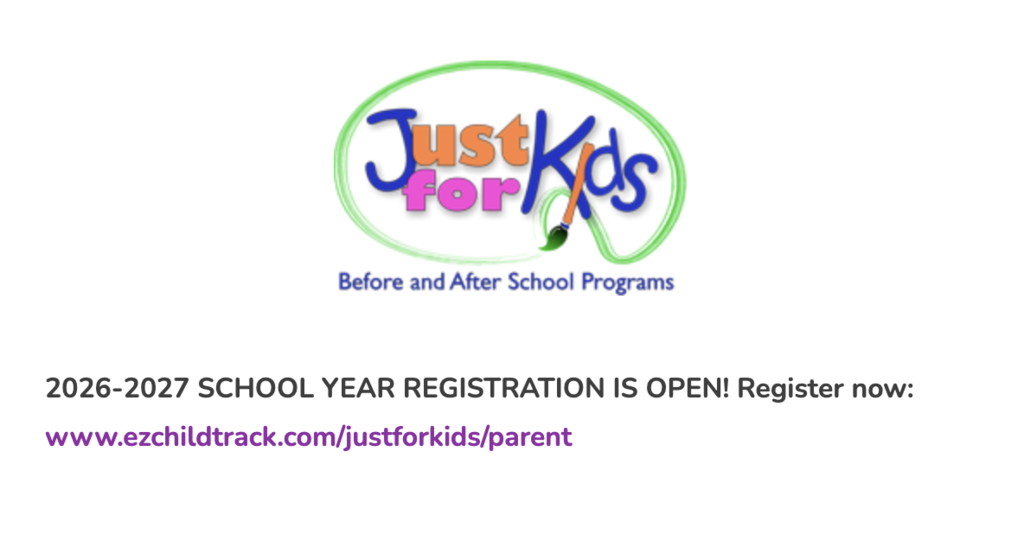 Just for kids registration info