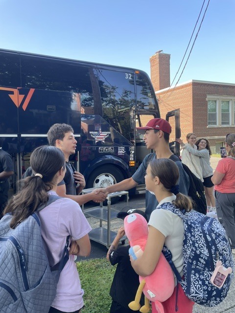Teens going to Steubenville Youth Conference