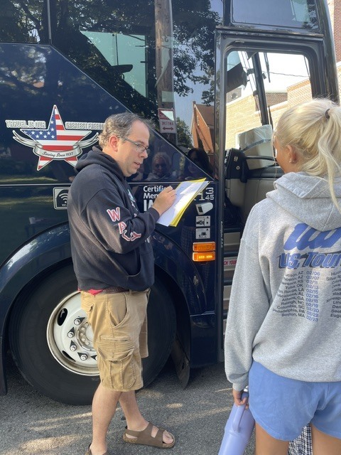 Teens going to Steubenville Youth Conference