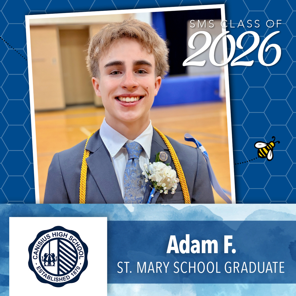 Adam F., St. May School Graduate