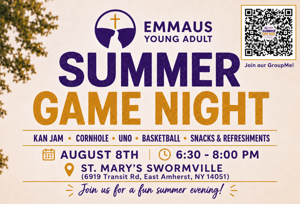 Emmaus on 8/8/26