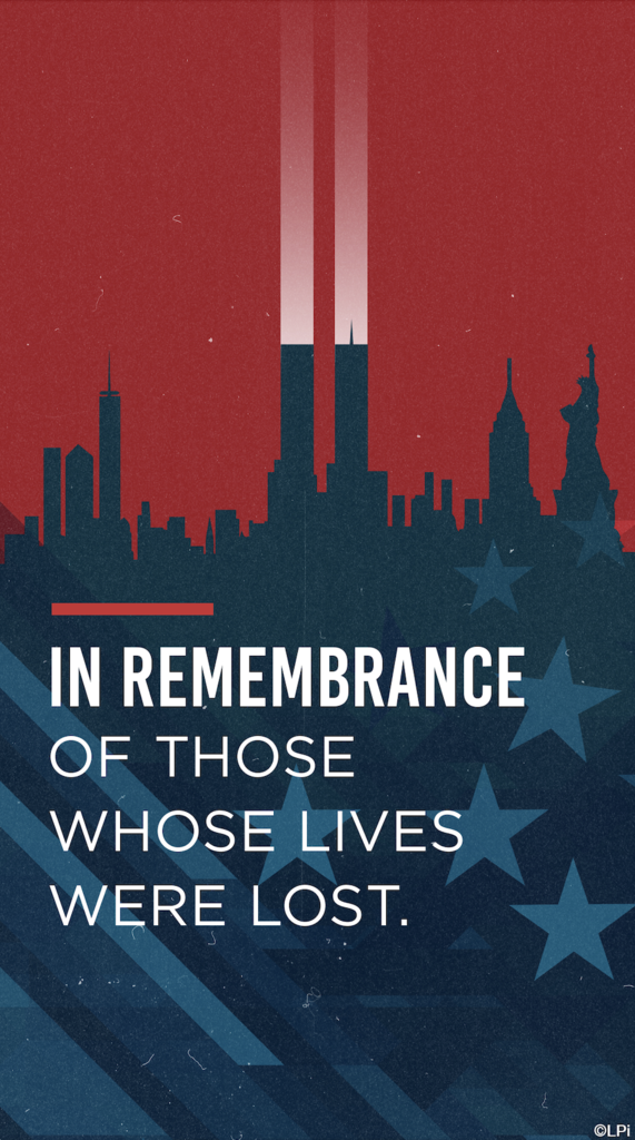 9/11 Remembrance graphic
