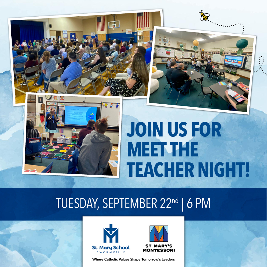 Meet the Teacher Night graphic