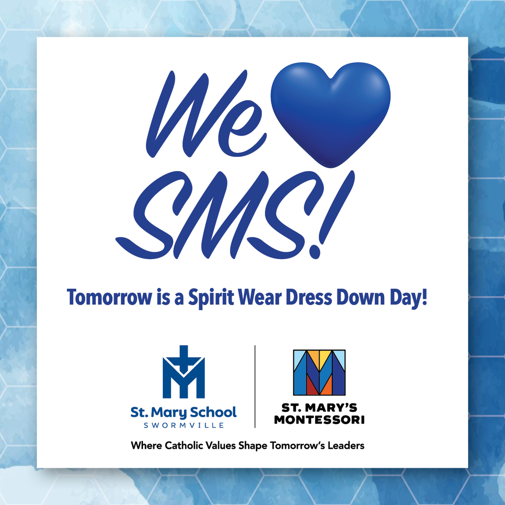 We  love SMS graphic for spirit wear day