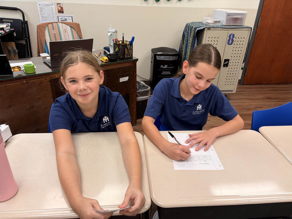 Students working in spanish class