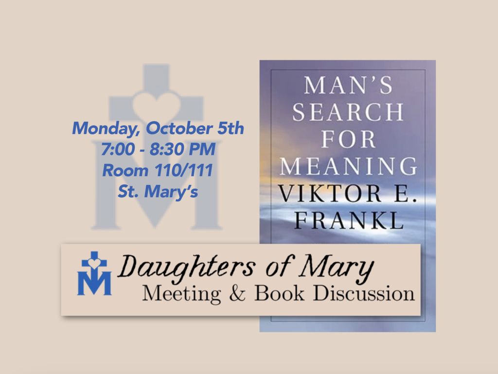 Daughters of Mary book club