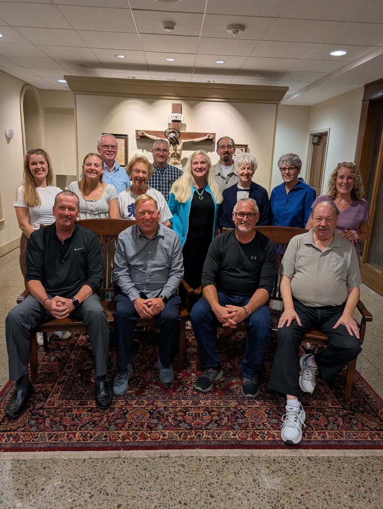 group photo of 2026-7 parish council members