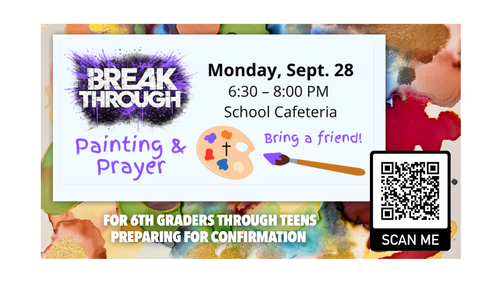graphic for breakthrough painting & prayer activity