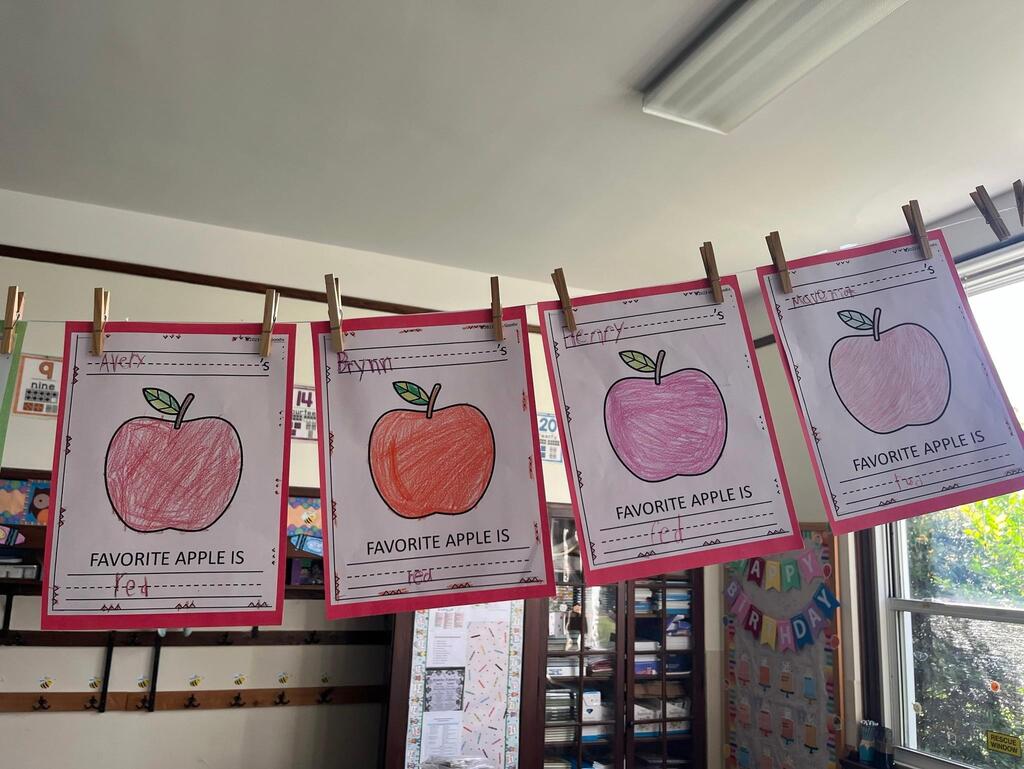 student apple worksheets