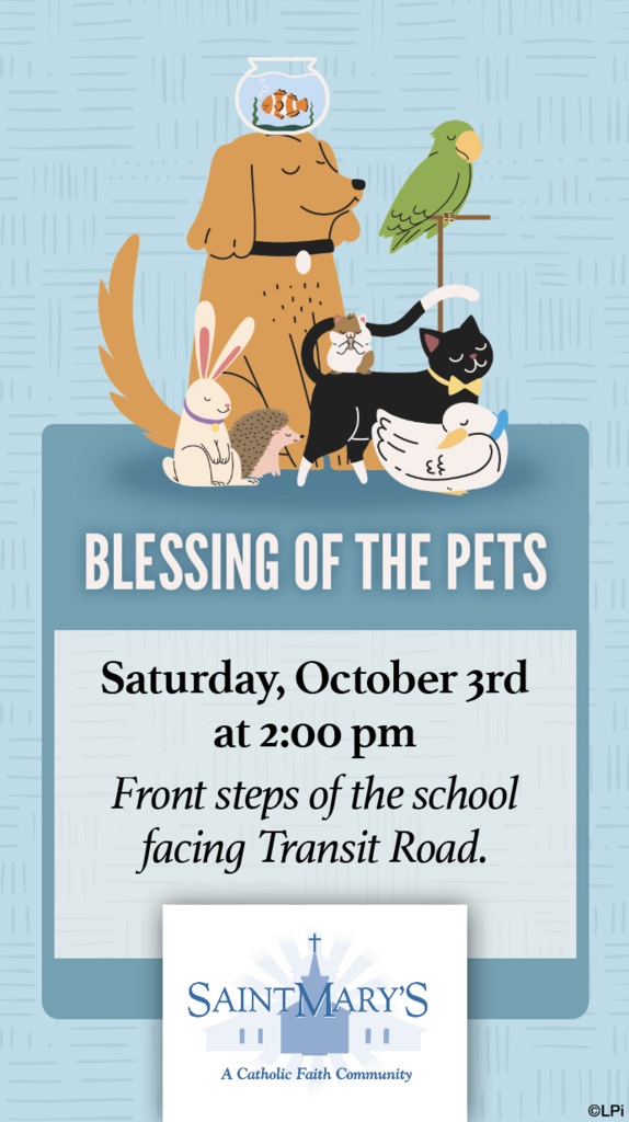 Pet Blessing Graphic