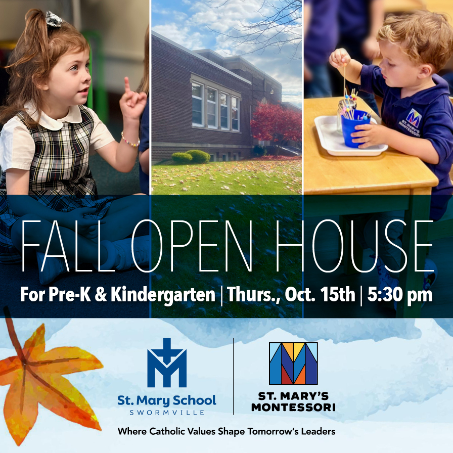 fall open house ad