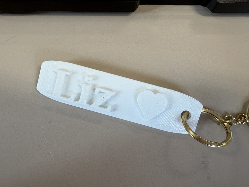 3d printed key chains