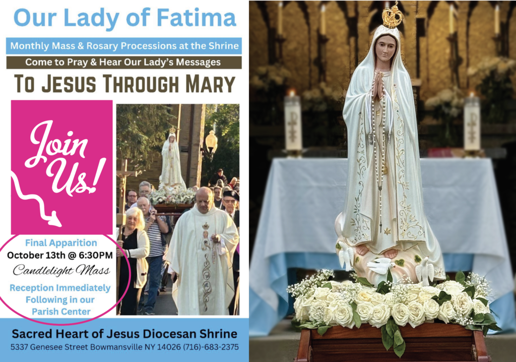 Our lady of fatima statue
