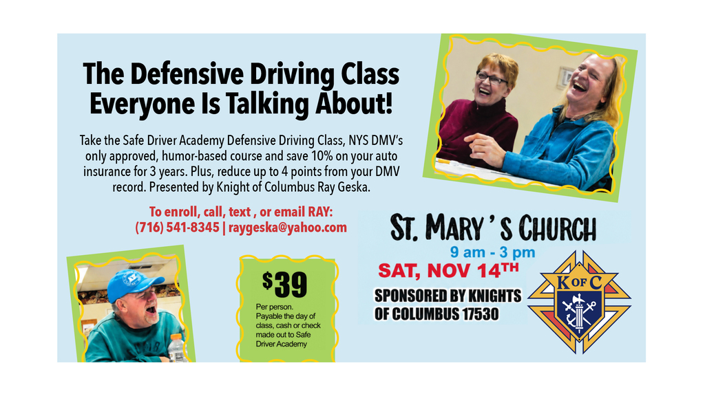 Knights Defensive Driving Class