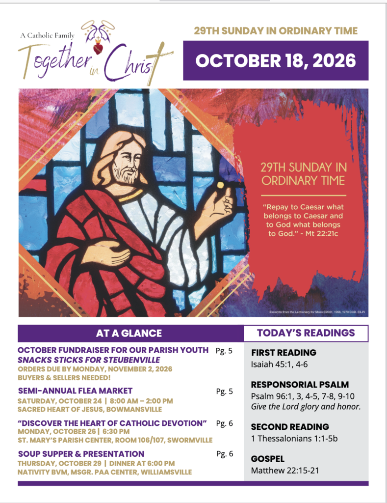 parish bulletin
